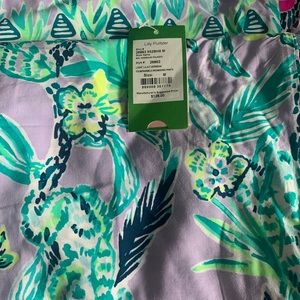 NWT Lilly Pulitzer Bal Harbor Lilac Verbana M